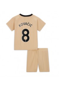 Chelsea Mateo Kovacic #8 Babyklær Tredje Fotballdrakt til barn 2022-23 Korte ermer (+ Korte bukser)